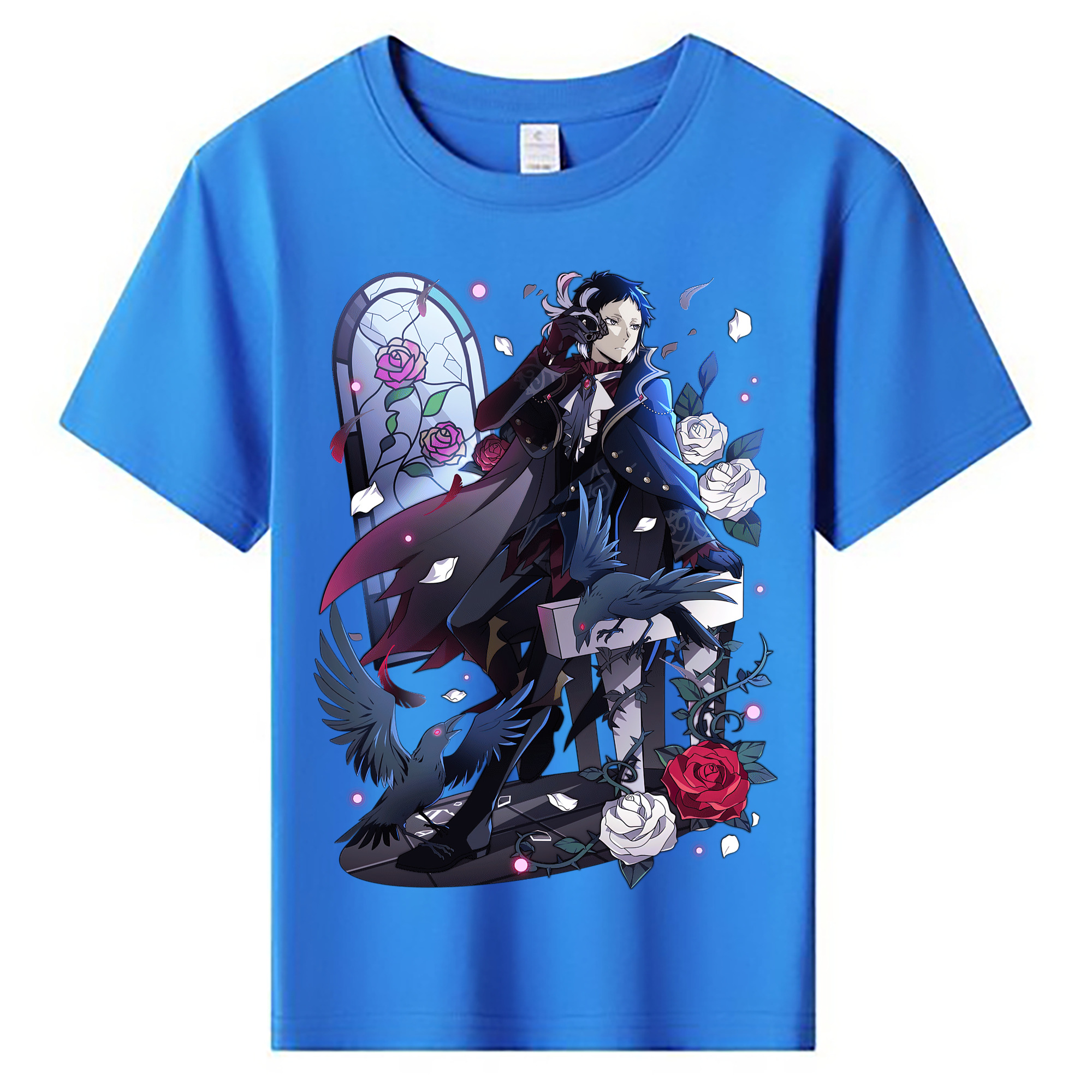 （画像用） 文豪ストレイドッグス Bungo Stray Dogs 綿100％キッズTシャツ（フロントプリント）